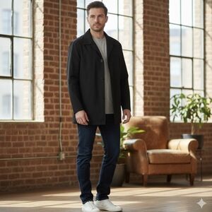 Claiborne Poly Tech Jacket